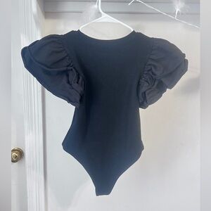 Fore Black Bodysuit